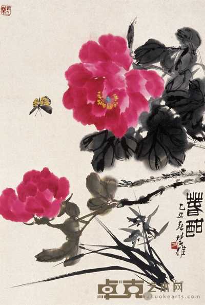 方楚雄 花鸟 镜心 66×43cm
